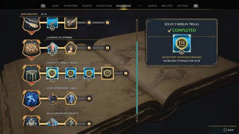 how to get more slots in hogwarts legacy,hogwarts legacy gear inventory